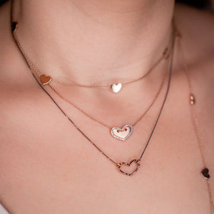 HEARTS BY THE YARD NECKALCE